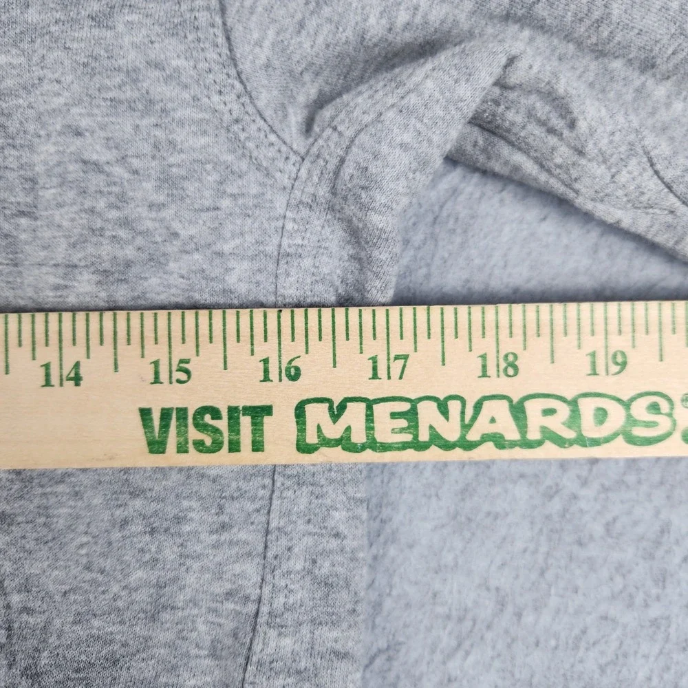 Nike Sportswear Club Hoodie Boys Large Gray Fleece Lined Stretch Pullover Logo